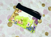 Blue Bear-ies Stationery Bag Zipper Pouch