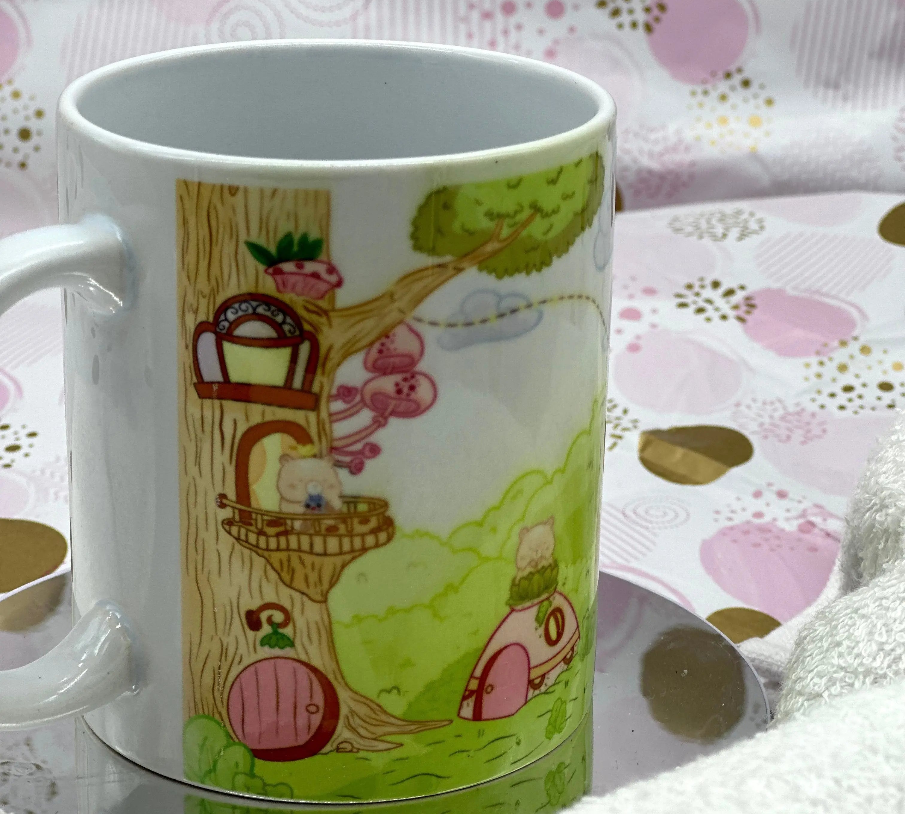 Cup Blueberries Barb Wire Designs