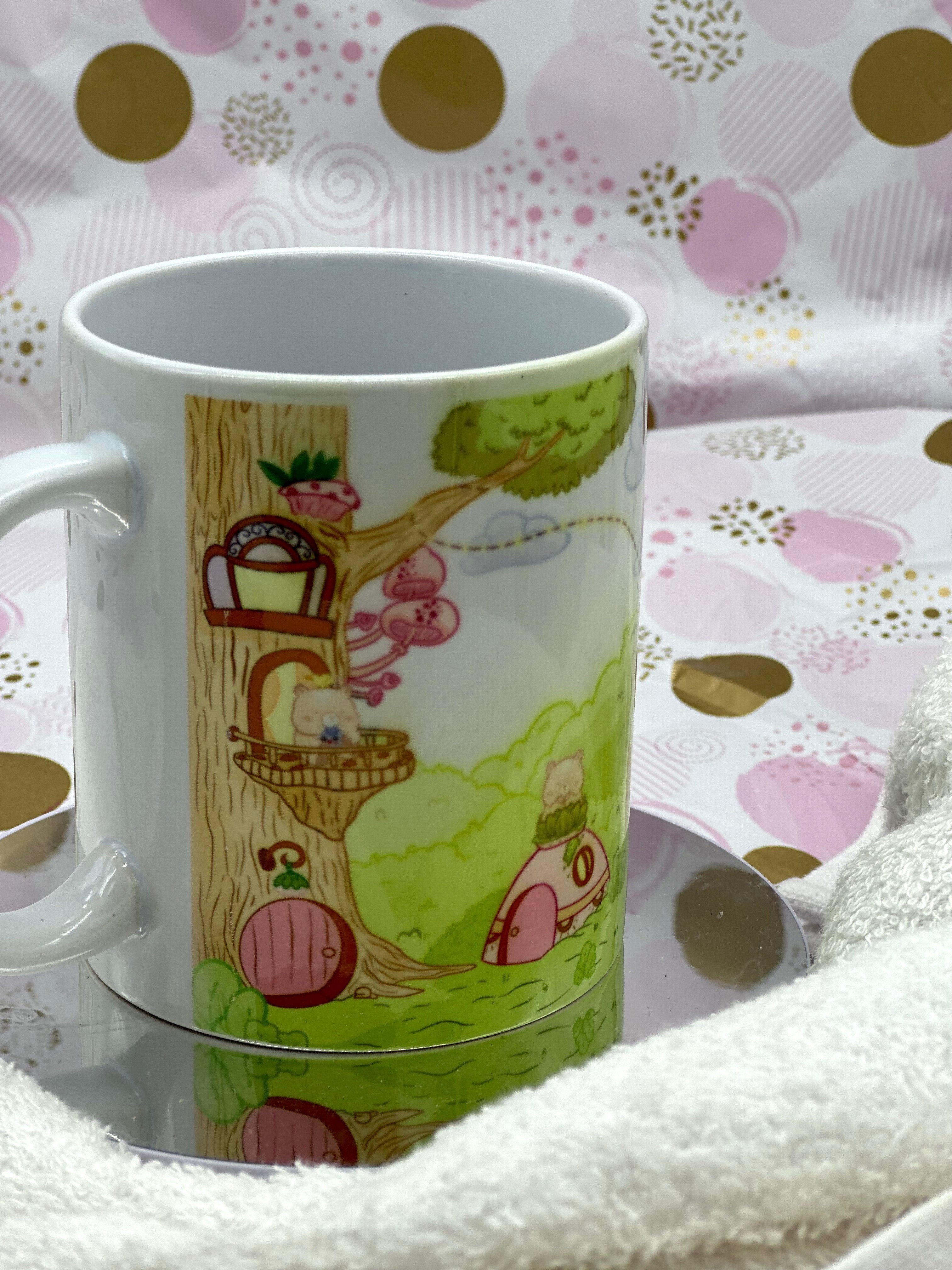 Blue Bear-ies Mug Coffee Mug/Cup Blueberries