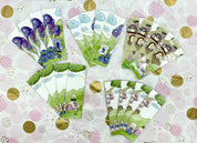 Blue Bear-ies Traditional Bookmark