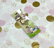 Blue Bear-ies Traditional Bookmark