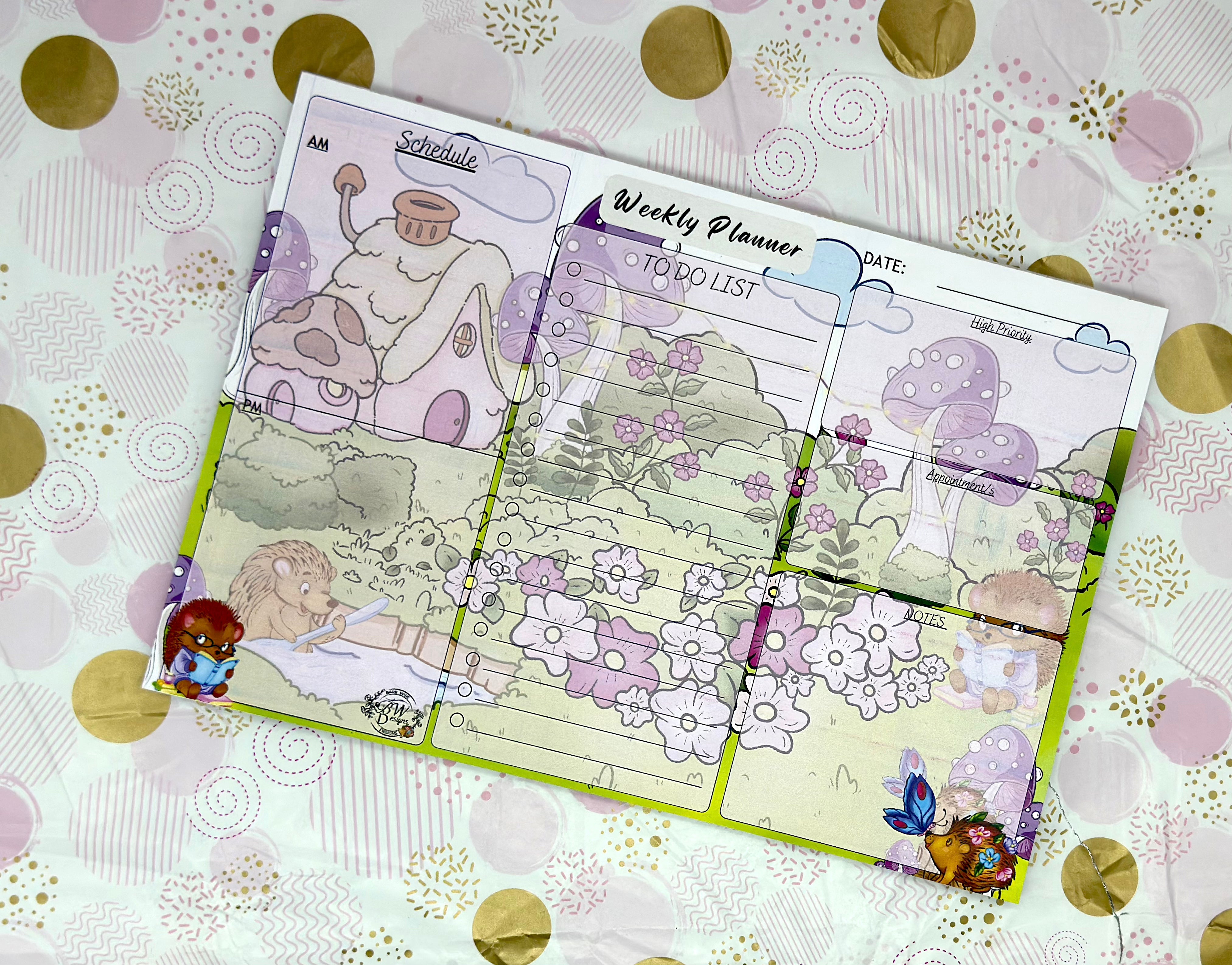Porcu-Fine  2 Stationery  Porcupine and Macey playing in the Sun Bundle Set 1