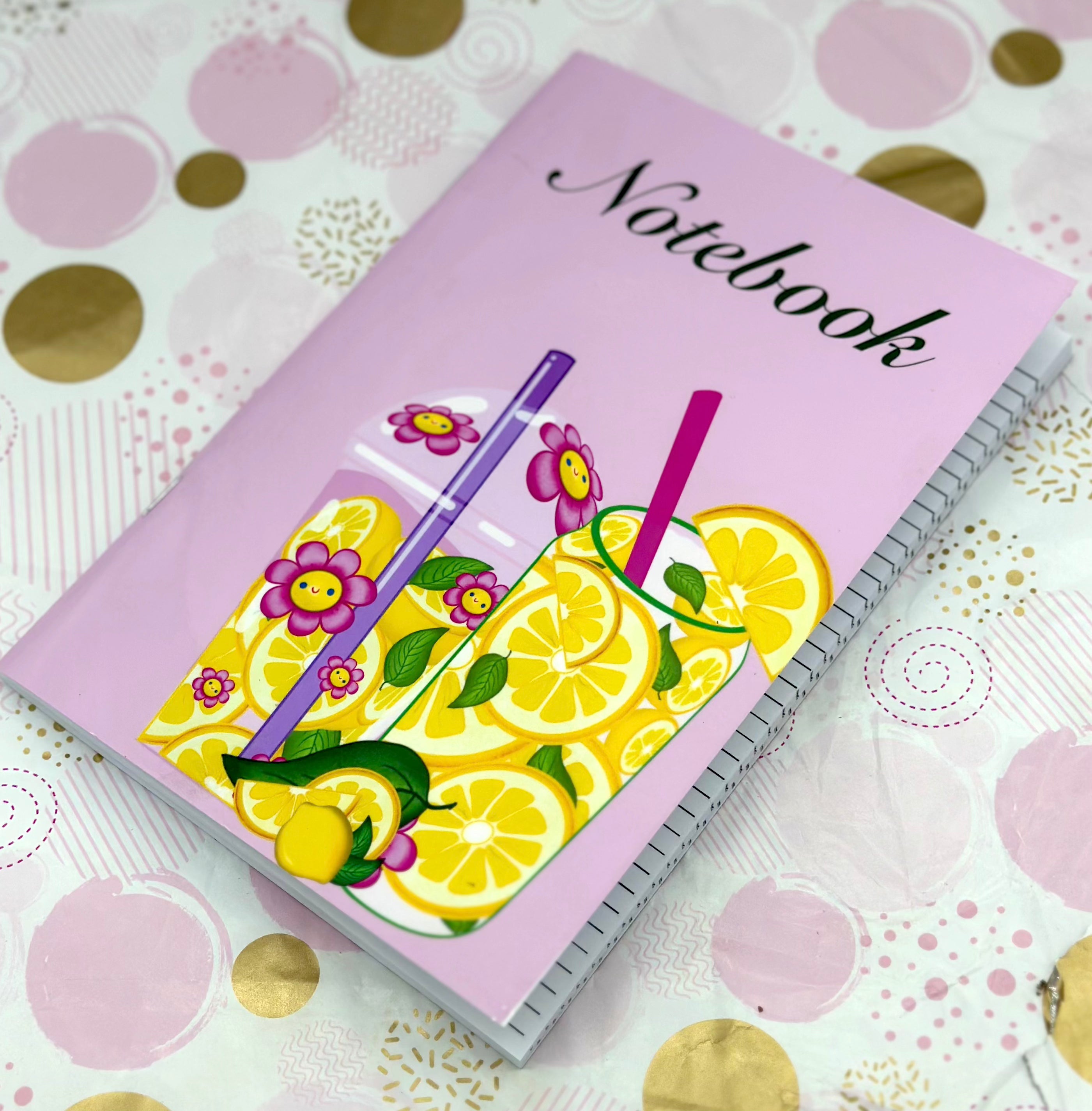Pink Lemonade Notebook/Journal