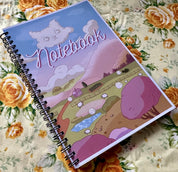 Farming Scenery Wire Bound Notebook/Journal