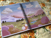 Farming Scenery Wire Bound Notebook/Journal