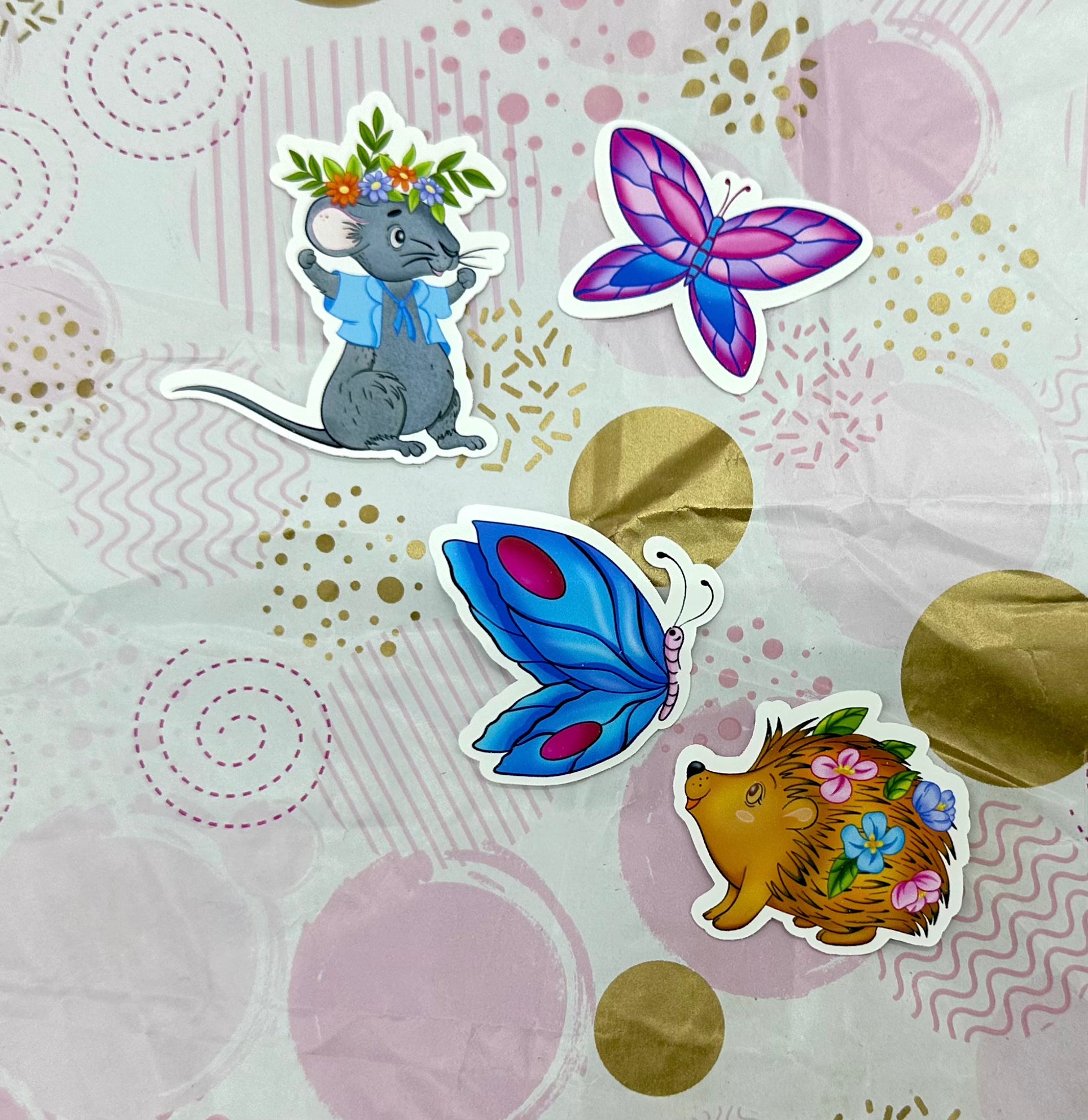 Porcu-fine Sticker Set