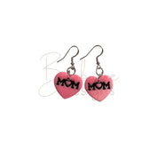 Pink Ombre Thong Earrings Barb Wire Designs