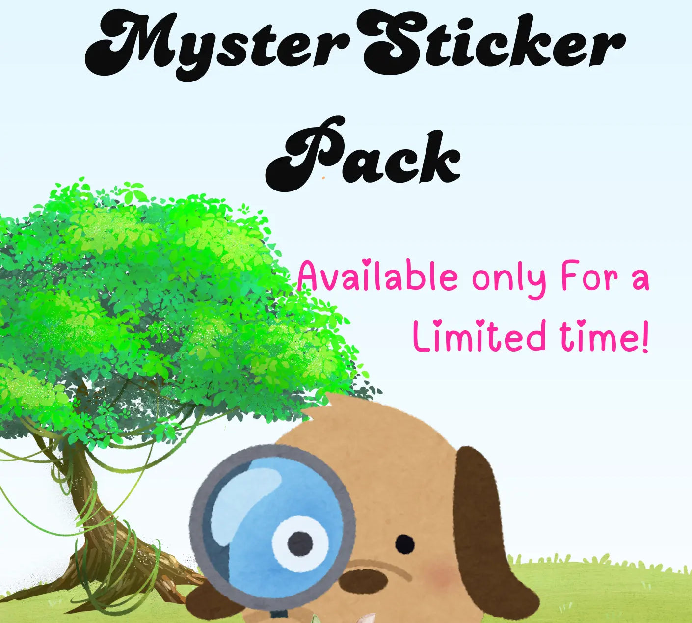 Mystery Sticker Pack cBanner various illustrated stickers - Barb Wire Designs
