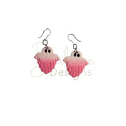 Pink Ombre Thong Earrings Barb Wire Designs