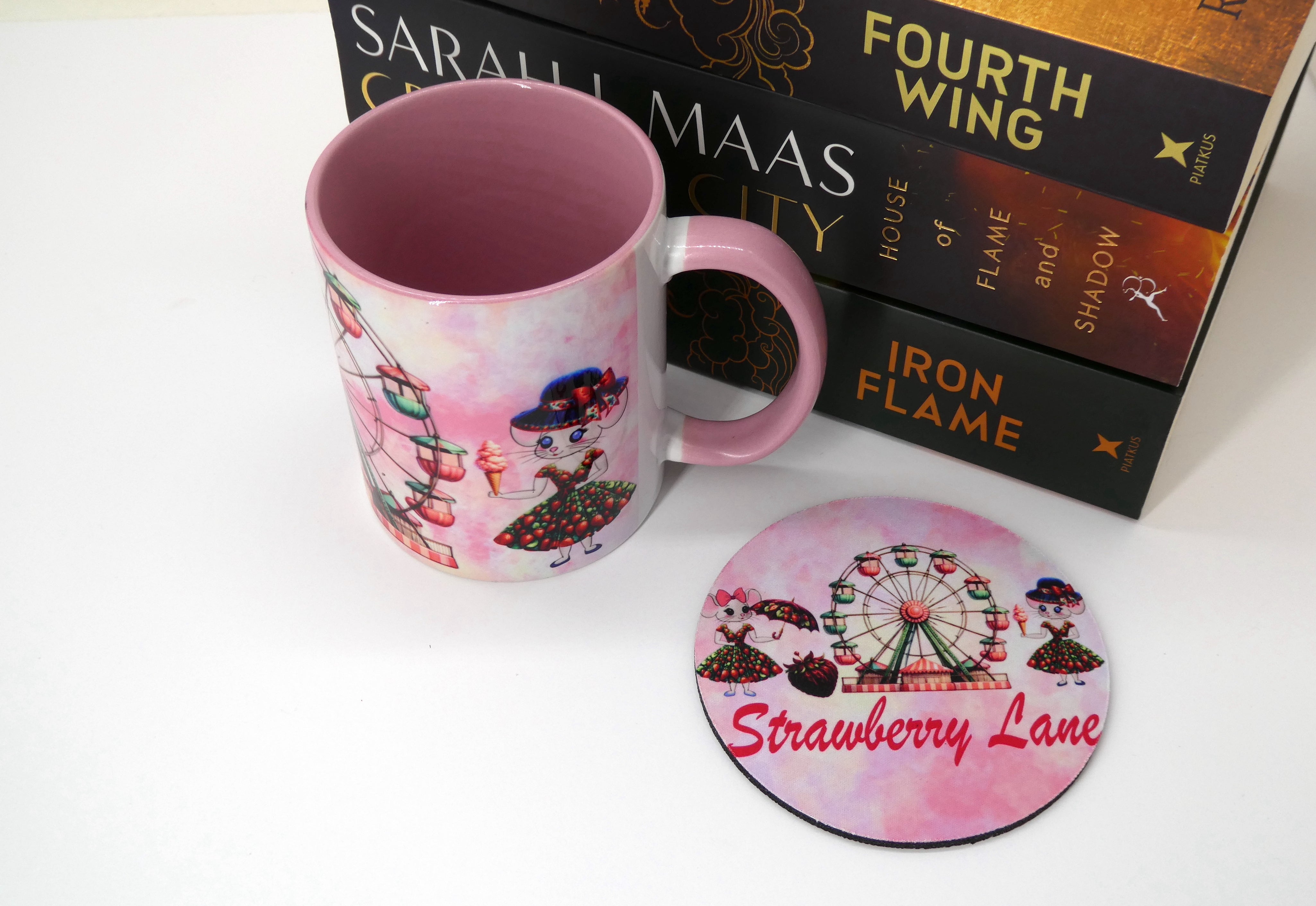 Strawberry Lane Mug Coaster