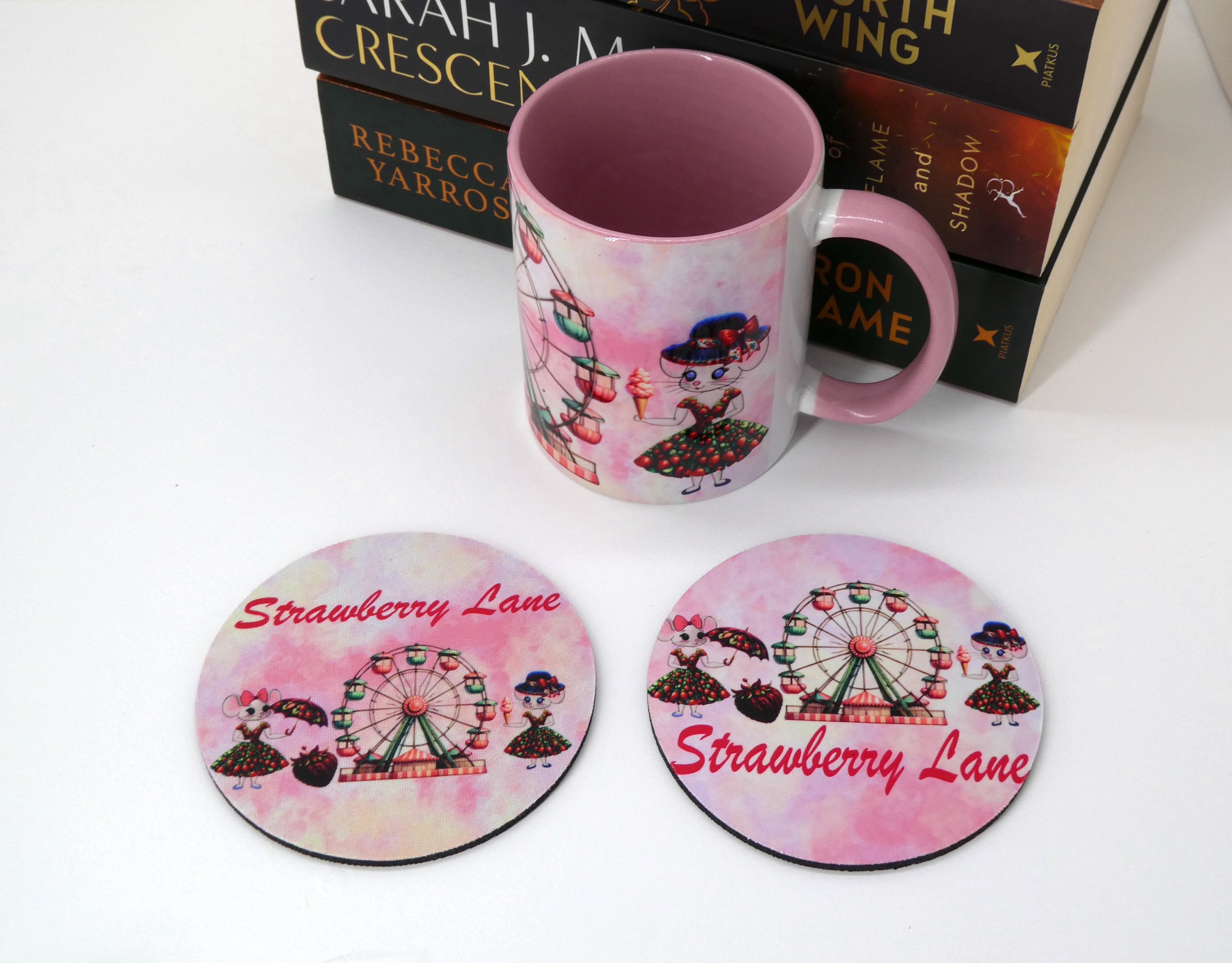 Strawberry Lane Mug Coaster