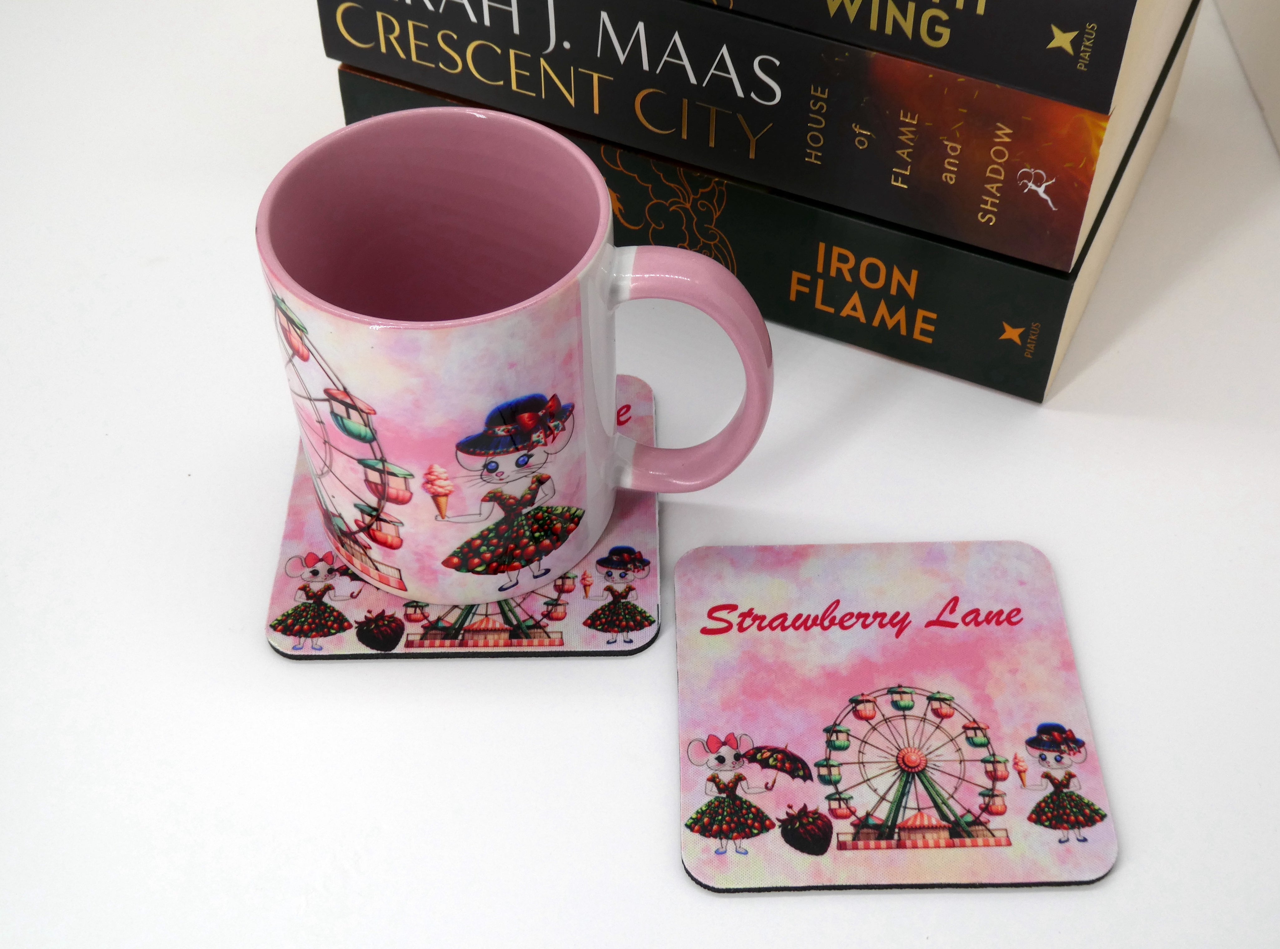 Strawberry Lane Mug Coaster