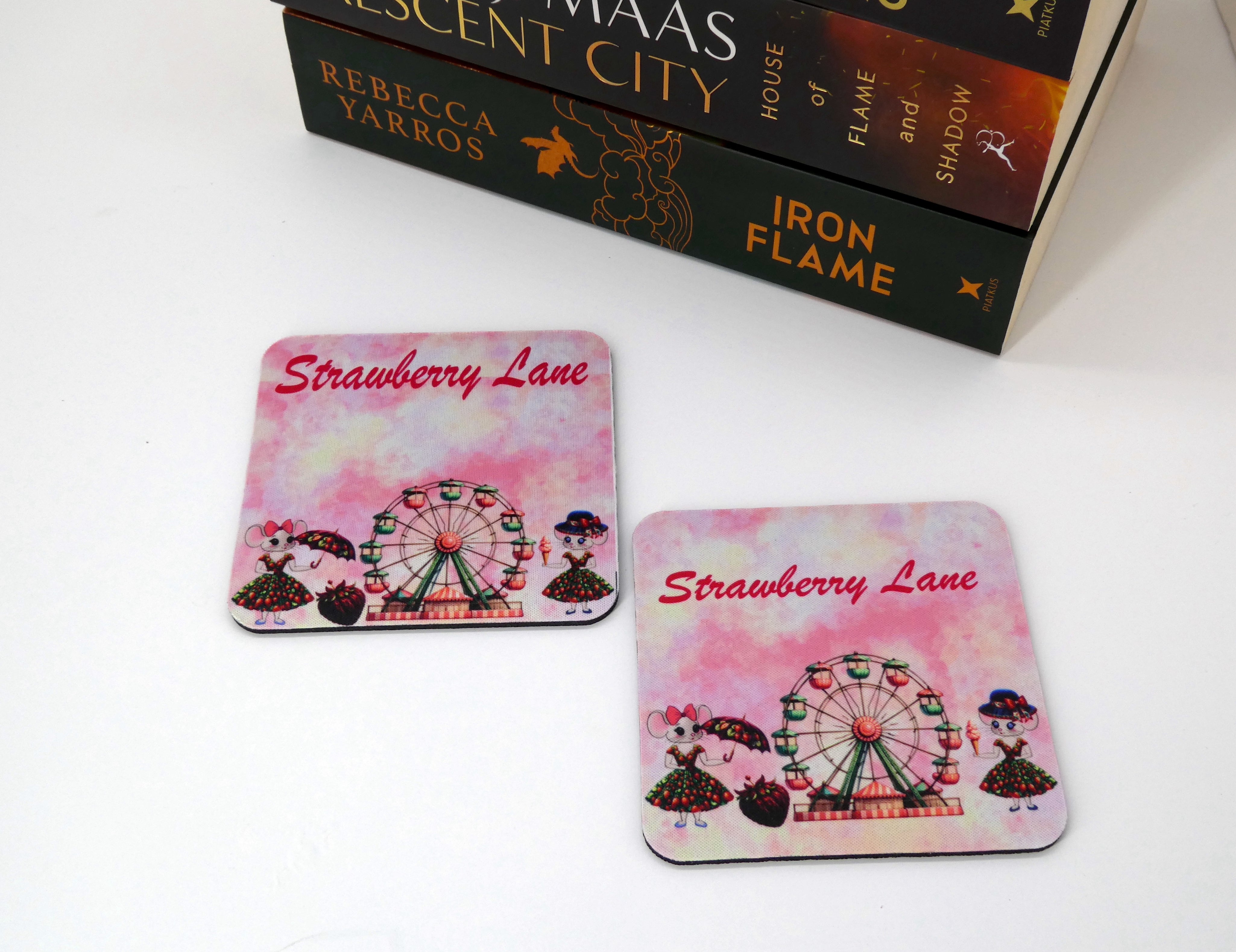 Strawberry Lane Mug Coaster