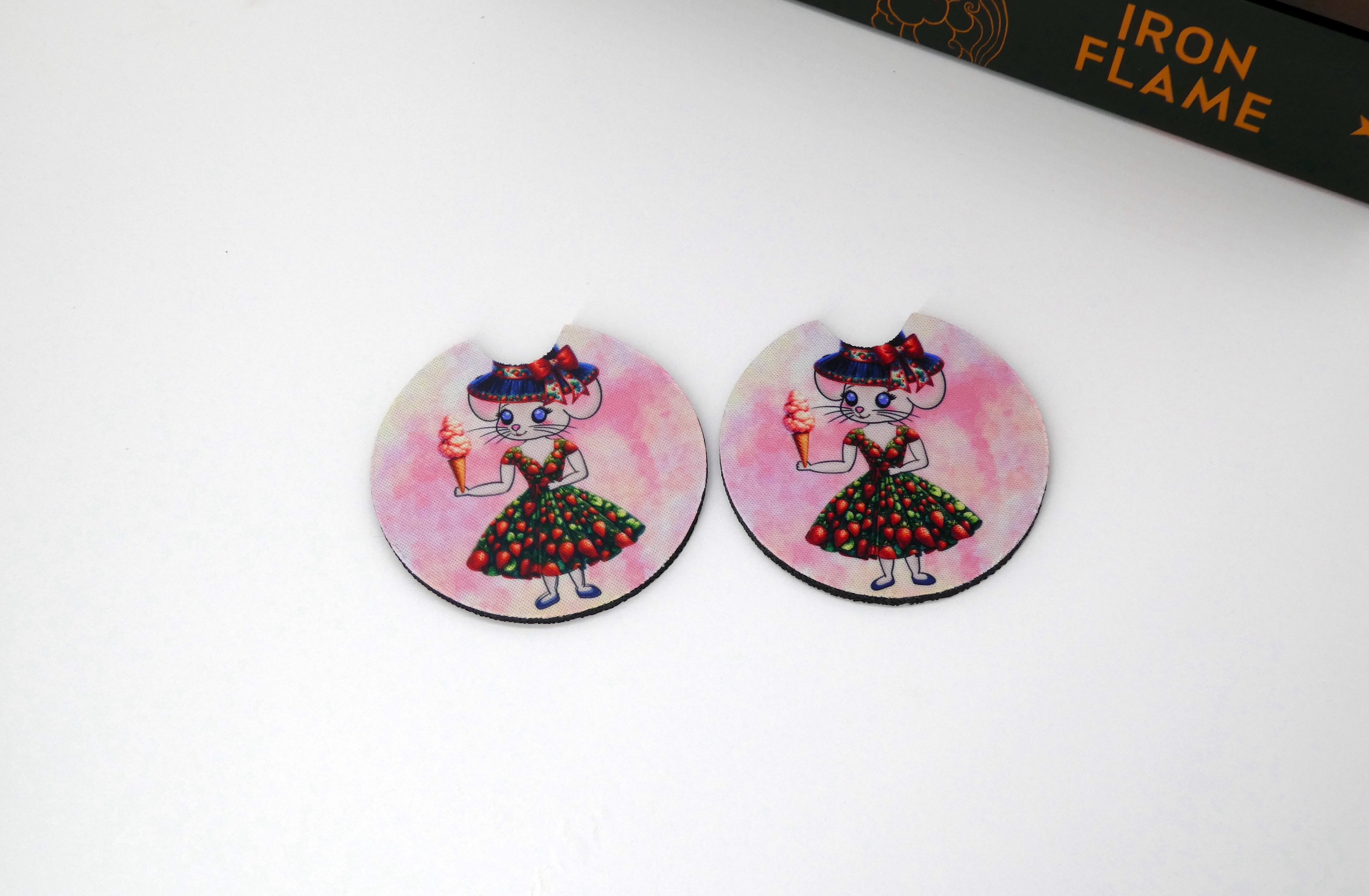 Strawberry Lane Car Coaster