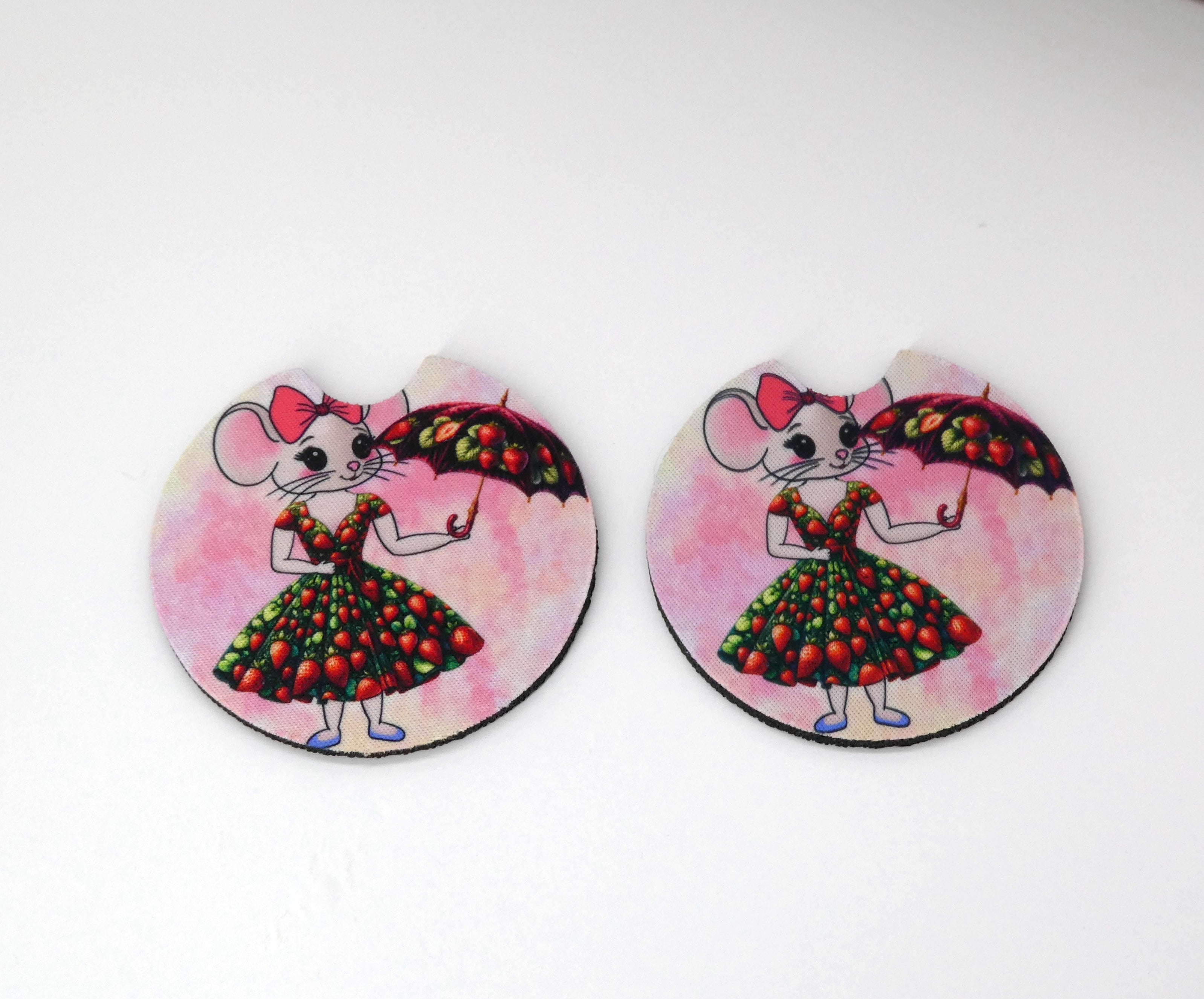 Strawberry Lane Car Coaster