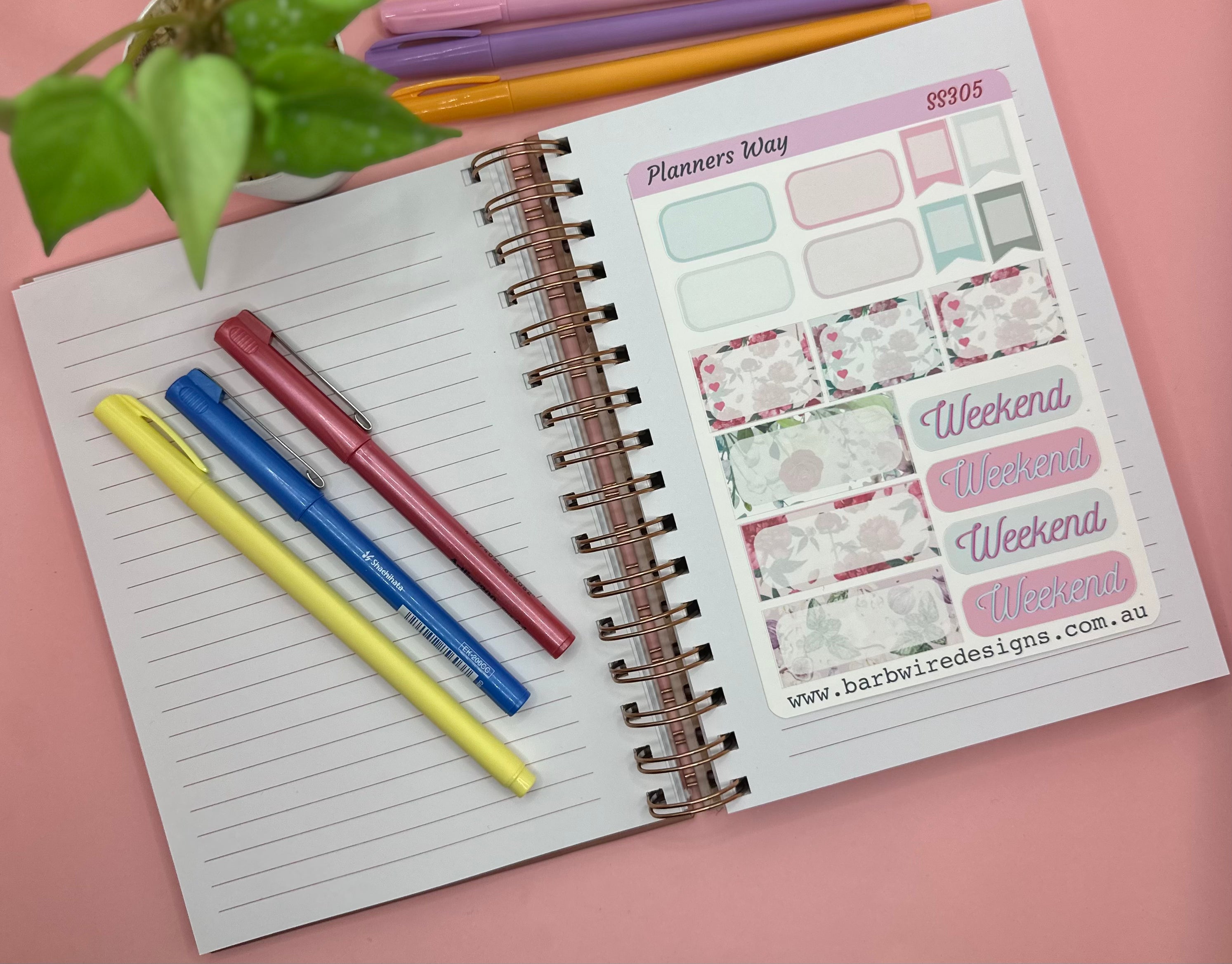 Pastel Planner Sticker Sheets