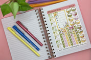 Spring Planner Sticker Sheet Set Barb Wire Designs