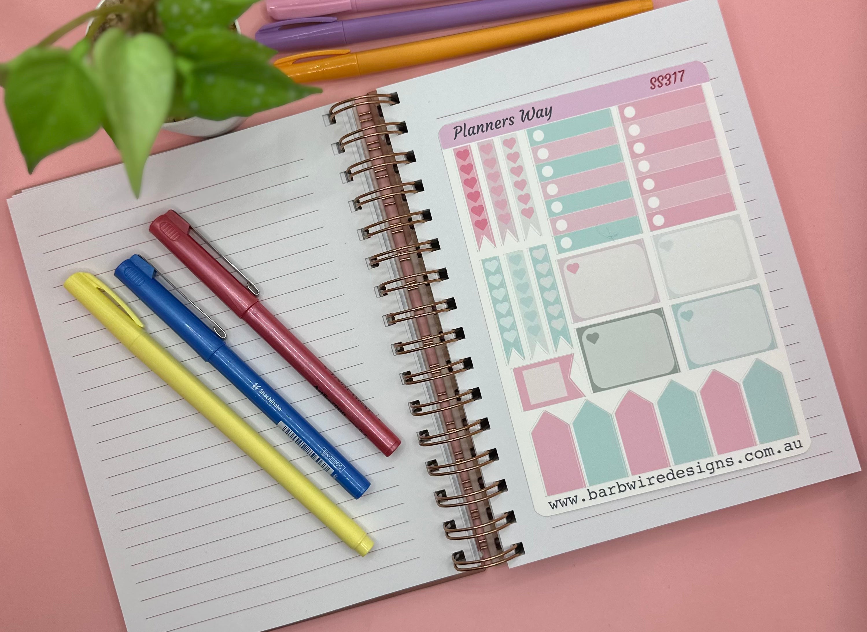Pastel Planner Sticker Sheets