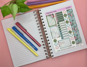 Summer Floral Planners Sticker Sheets