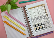 Newsprint Planner Sticker Set