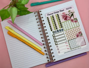 Romantic Planner Sticker Sheet Set
