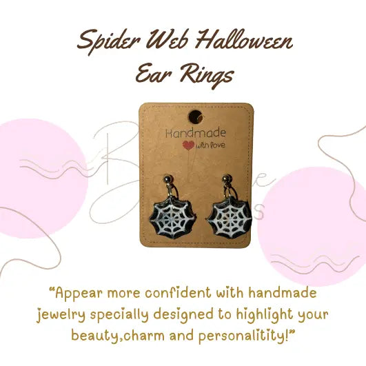 Spider Webb Ear Rings Barb Wire Designs