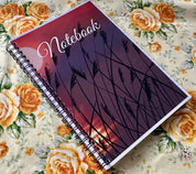 Sunset Wheat Wire Bound Notebook/Journal