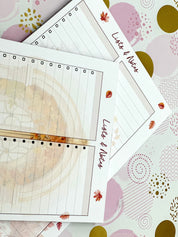 A5 Autumn Leaves Note Pad To DO List Pad