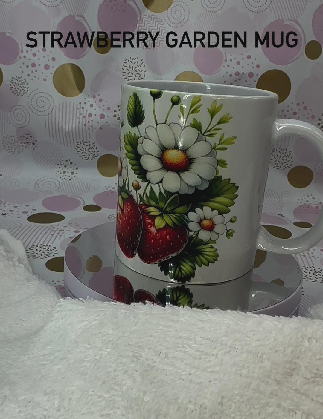 Strawberry Garden Mug