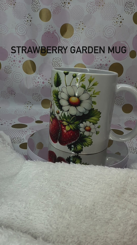 Strawberry Garden Mug