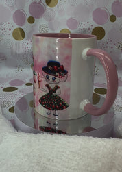 Pink Strawberry Lane Mug/Cup